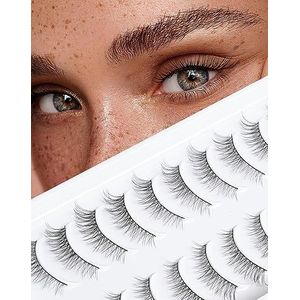 Valse ENatural Wimpers 3D Faux Mink Wimpers 7 Paren Volume Wimpers DJ-20