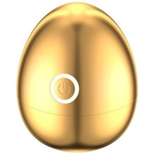 - Mild en niet-irriterend voor de poriën Elektrisch Scheerapparaat For Mannen - Uniek Gouden Eivormig Ontwerp, Oplaadbaar, Meerdere Zwevende Koppen En Nat/droog Dubbel Gebruik For Een Gladde Scheerbeu
