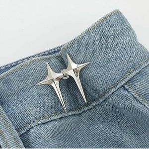 Strikknoop-knoopversteller voor broeken, rokken, tailleversteviger, verstelbare taillegesp voor jeans, geen naaien vereist, kledingbenodigdheden-02-z