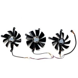 Voor XFX voor Radeon RX5700XT 8GB voor THICC III Ultra grafische kaart vervangende ventilator(Set of three fans)