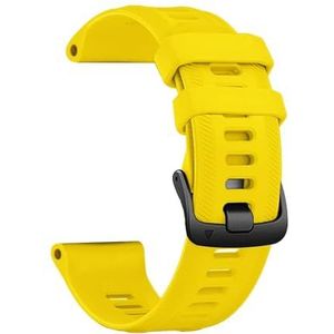 YingYou Tweekleurige sport siliconen band compatibel met Garmin Forerunner 965 955 Solar 945 935 745 22 mm horlogeband vervangende polsband armband(Yellow,For Forerunner 955)