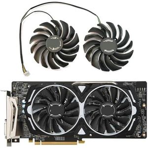 87MM 4PIN PLD09210S12HH RX 580 P106-100 GPU-ventilator, voor MSI voor 570 480 470 voor ARMOR, grafische kaartkoelventilator