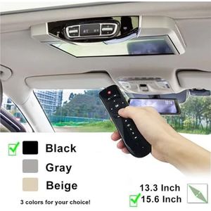 1920 * 1080 for Benz V-klasse Dakscherm Plafondmonitor Multimedia Videospeler Mirror Link Afstandsbediening(15.6Inch-Black)