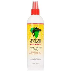 African Essence Braid Sheen Spray 12 Oz.