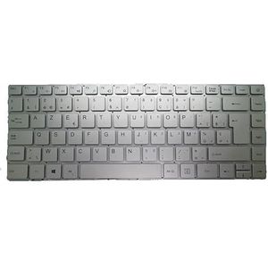 Laptoptoetsenbord voor MEDION voor AKOYA E4251 MD61170 MD61171 MD61265 MD61435 MD61436 MD61561 MD61648 MD62117 MD62289 België BE Zilver(E4254)
