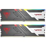 Patriot - D532GB Viper Venom RGB K2 - RAM - Zwart - 2 x 16GB - 6600 MHz - DDR5