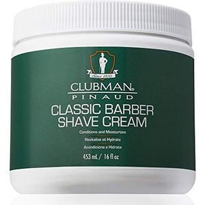 PINAUD CLUBMAN Classic kapper scheercrème, 453 ml
