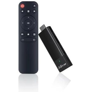 Android TV Stick 4K – XS 97 S3 | Android 10 | Google Assistent | Media Player | Chromecast | Netflix, YouTube | Draadloos Streamen via WiFi | HDMI TV Dongle