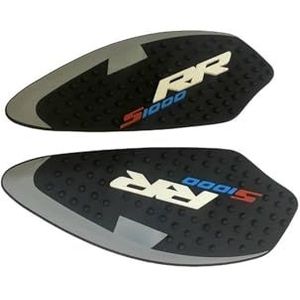 Motorfiets Brandstoftank Decals Side Anti Slip Bescherming Pad Knie Grip Stickers Accessoires Voor Bmw S1000RR HP4 2019-2023 (Maat : 2)