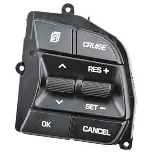 Voor Sonata Multifunctionele Stuurwielknop Modificatieset Cruise Control + Installatie Van Omhoog- En Omlaagbediening Cruisecontrolknoppen(Single left)