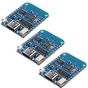 AZDelivery 3 x D1 Mini V4 NodeMCU ESP8266EX WLAN-module met USB-C-aansluiting, compatibel met Arduino inclusief e-book