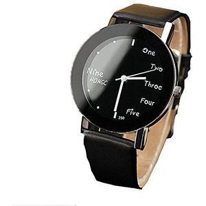 Luxe Vrouwen Zwart Horloge Zachte Lederen Cartoon Patroon Klok Mode Vrouw Casual Quartz Horloges