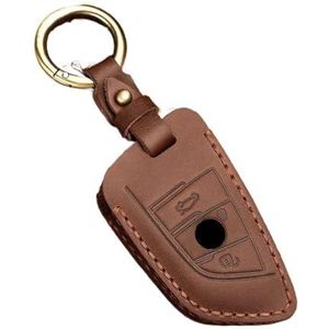 Autosleutel beschermhoes Accessoires Autosleutel Case Lederen Autosleutel Case Shell Tas Voor Bmw F20 G20 G30 X1 X3 X4 X5 G05 X6 X7 G11 F15 F16 G01 G02 F48 Sleutel Shell(2)