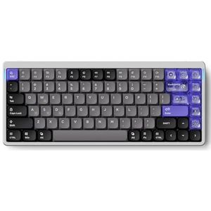 nuphy Air75 HE Rapid Trigger Gaming Toetsenbord, Hall-effect, 84 Toetsen 75% Layout Verstelbare Bediening Esports Bedrade Magnetische Schakelaars, RGB HotSwap Laag Profiel Toetsenbord