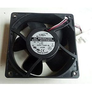 For Server Fan - AD1212UB-F53, 3200RPM, 120.11CFM, 3-Wire Design High-Performance 12V 0.70A 120mm LMNCBVYA