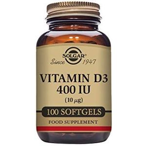 Vitamin D3 400 IU 100 softgels of 10g