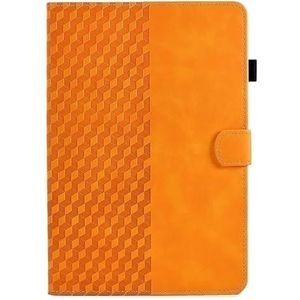 PU Lederen Stand Case met Kaartsleuf TPU Cover Geschikt for Samsung Galaxy Tab S6 Lite A7 10.4 ""A8 10.5"" Tablet Case (Color : Orange, Size : For S6 Lite (10.4 inch))