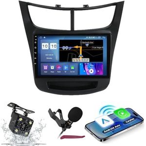 Android 14 Autoradio Navi voor C-hevrolet Sail (2015-2018) 9 ""Schermradio met draadloze carplay Android Auto GPS Navigatieondersteuning Bluetooth 5.0 HIFI FM 5G-WiFi SWC MIC,M150s