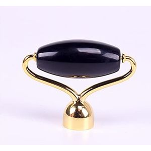 Gezicht Jade Massage Roller Zwart Obsidiaan Schraper Edelsteen Massager Gereedschap Afslanken Gezicht Rimpel Verwijderen 1 Stks (Kleur: 4)