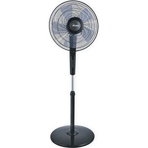 Ardes statiefventilator 40 cm Zwart afstandsbediening