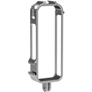 Actie Camera Uitbreiding Bezel voor Insta360 X4 Aluminium Metalen Beschermende Frame Dual Koude Schoen Poort Camera Case