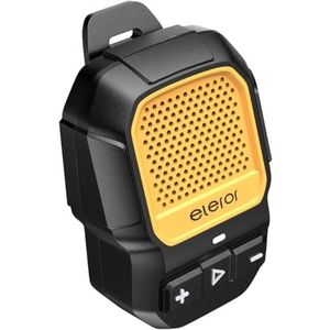 eleror A20i Mini Bluetooth Draagbare Speaker Jobsite, Draagbare Draadloze Luidspreker Handsfree gesprekken Muziek Met Magnetische Clip-On, Waterdicht en Stofdicht voor Werk en Buitengebruik