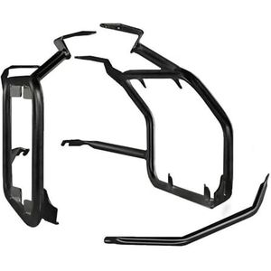 bagagedrager Voor BMW Voor R1200GS Voor R1250GS LC Voor Adventure Voor R1250GS Kofferrek Roestvrijstalen Topkofferrekken Motorfiets bagagedrager(Black Side Rack)