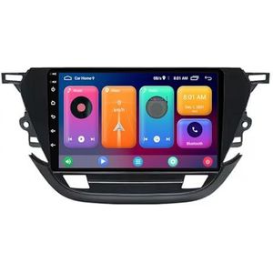 Android 14 2 Din Autoradio voor Opel Corsa F 2019-2023 - Steun Carplay Android Auto DSP-9"" Touchscreen Auto Stereo Met Stuurwielbediening WIFI 4G Bluetooth Split-Screen(P2 WIFI 4-Core 1G+32G)