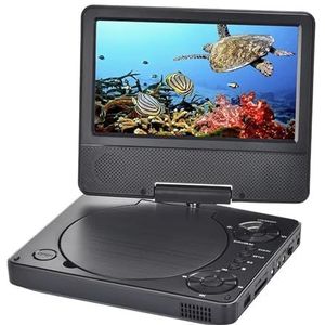 Mini 9,5 Inch Draagbare Dvd-speler Met 7 Scherm Cd-hd Leren For Studenten Gebruiksvriendelijk