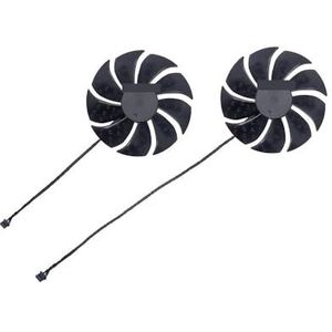 PLA09215S12H, Videokaartventilator, Grafische koeling, Voor EVGA voor RTX 2060 2070 2080 2080Ti RTX2080Ti RTX2070 RTX2060 SUPER XC(A Fan B Fan Set)