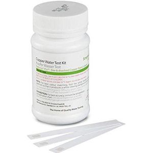 SimplexHealth Koperen Controle - Watertesten Strips (25 Strips)