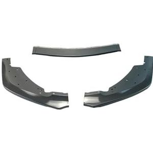 Diffuser voorbumper Voor Ford Voor Mustang MP Concepts GT500 2022 Bumper Voorbumper Lip Zijsplitter Spoiler Diffuser Glanzend Zwart Carbon Stijl Voorbumper deflector(Lip Glossy Black)