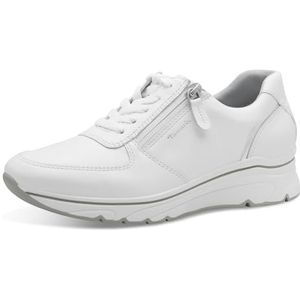 Tamaris Pure Relax Witte Sneakers Dames Tamaris Leren Sneaker