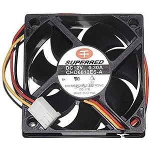 SCYHGLM Chassis Cooling Fan CHD6012ES-A 12V 0.3A 3Wire P/N:25P6220 25P6279 6cm, Cooling Fan CHD6012ES-A 60x60x20mm 3Wire