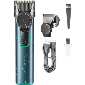 Tondeuses voor mannen, tondeuse verstelbare haarsnijmachine elektrische kapper waterdichte tondeuse draadloze kapseltondeuse voor mannen