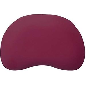 Edda Lux® Hoes geschikt voor Tempur Sonata S, M, L hoofdkussen, 61 x 40 cm, vormvaste jersey kussensloop voor slaapkussen, van 100% katoen, in Bordeaux