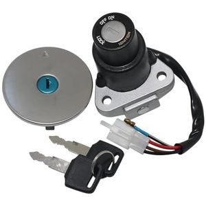 Voor FZR250 1987-1988 FZR400 1988 1989 1990 FZR600 1991-1993 Motorfiets Brandstof Gas Contactslot Slot Met Sleutelset Motorfiets Contactslot