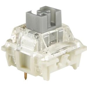 JJCFGRDM SMD V3 RGB Schakelaar Pro Geel Zilver Transparant Voorgesmeerd voor MX mechanisch Toetsenbord (Maat: 110 stuks, Kleur: Zilver 3.0)