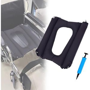 EDWERD Opblaasbaar kussen voor rolstoel, anti-aambeien-borstvoedingskussen voor drukontlasting, 1 stuk