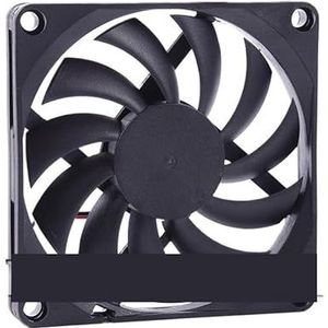 Voor Delta Electronics AFB0812HB DC 12V 0,20A 80x80x10mm 2-draads serverkoelventilator