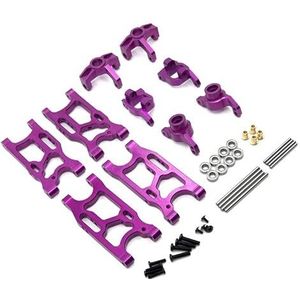 Afstandsbediening auto kwetsbare onderdelen geschikt for Weili 144010 144001 02 124017 16 18 19 LC 1/14(PURPLE)