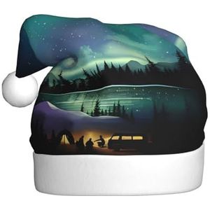MYGANN Celestial Night Sky Unisex Kerstmuts Voor Thema Party Kerst Nieuwjaar Decoratie Kostuum Accessoire