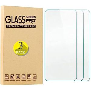 (3 Pack) Compatibel voor Motorola Moto G73 5g Screen Protector Gehard Glas [9H Hardheid] [Hoge definitie]