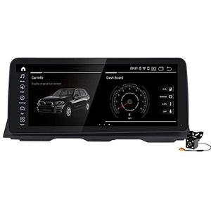 Android 15 Auto Stereo Radio voor 5 Serie F10 F18 2011-2017 GPS Navigatie 10.25in Touchscreen MP5 Multimedia Speler Video Ontvanger met WiFi 4G DSP Carplay,Cic,N1