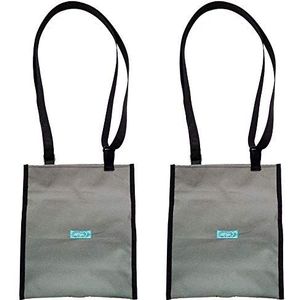 Incontinentieset met verstelbare schouderband - houder voor katheterzakken - houder voor urine-afvoerzakken voor thuis, rolstoel en bed (2 stuks),1000ML