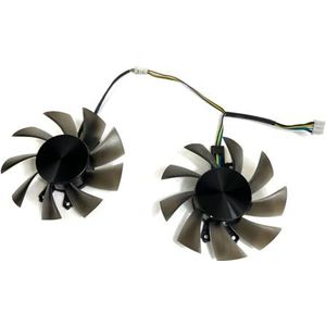 75MM 4PIN videokaartventilator, voor WANLI CMP 30HX, voor GTX 1660, 1660Super, 1660TI Gallardo, voor RTX 2060 videokaartkoelventilator(FAN-B)