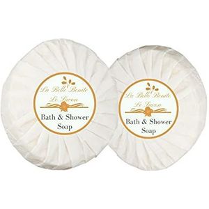 Hotelzeep 20 g, welkomstzeep, reizen, gasten - (100 stuks)