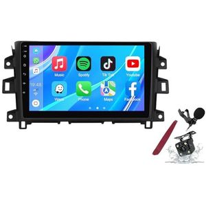 Android 14 Autoradio Sat Navi voor N-issan NP300 (2011-2016) 9 Inch Touchscreen Multimedia Speler met Draadloze Carplay GPS Navigatie FM RDS Bluetooth 5G-WiFi SWC DSP,M120s
