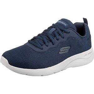 Skechers Dynamight 2.0 - Rayhill sneakers voor heren, Navy Mesh Pu Trim, 44 EU