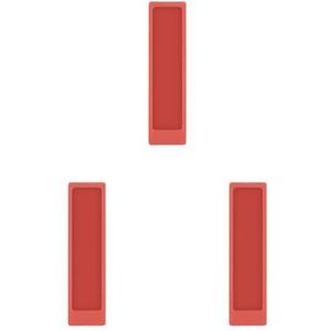 3 set van Cover Afstandsbediening Siliconen Beschermend RMT-TX100 TX102 TX200A TX300U TX300E Shockproof Container Accessoire Duurzaam Rood